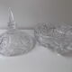 Candy box with crystal lid