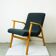 Roland Rainer Lounge Chair Café Ritter with grey bouclé.