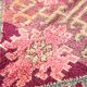 Purple vintage moroccan rug 212 CM X 343 CM