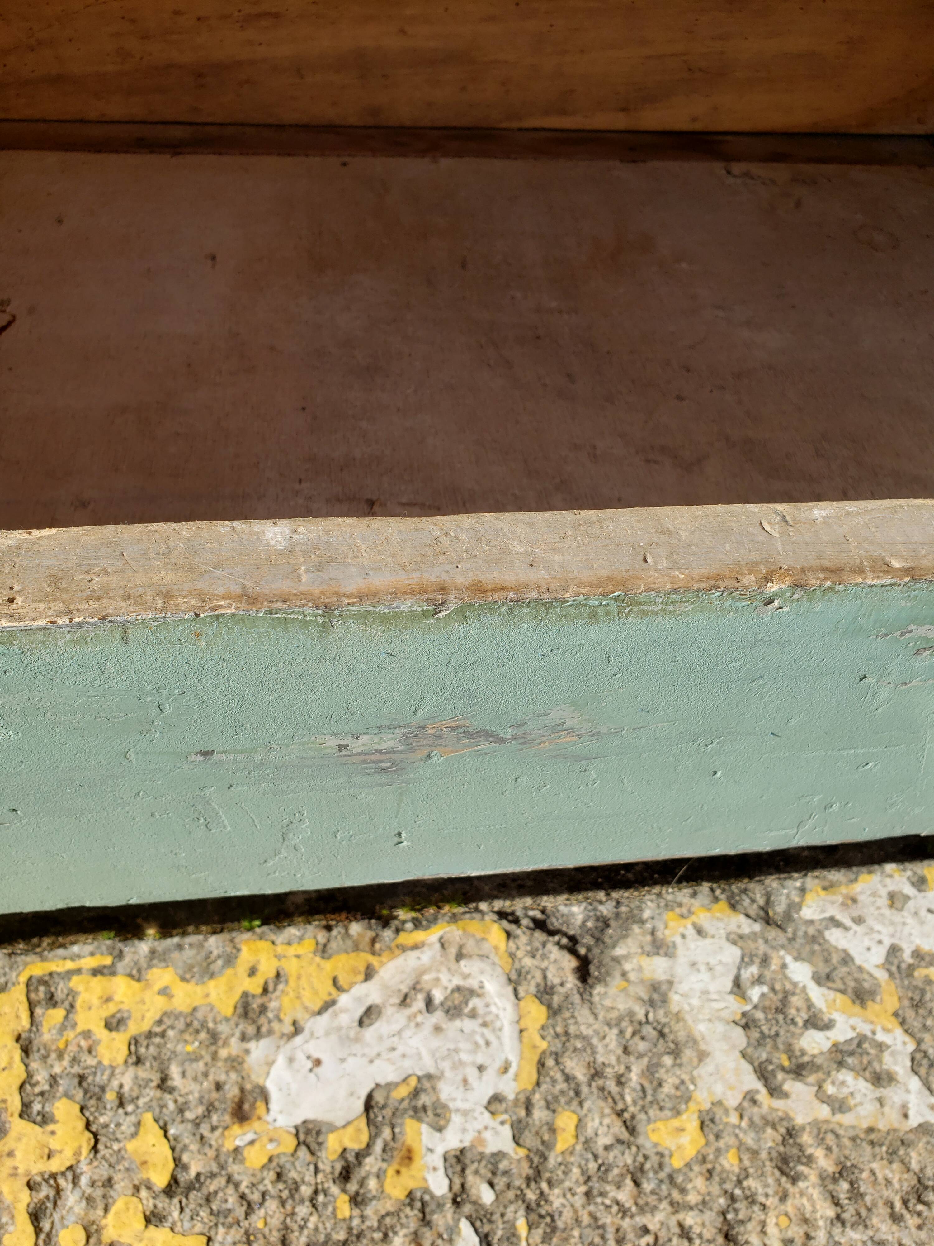 Parisian wardrobe patina ancient mint