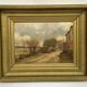 Oil on panel François-Edouard Bournichon Basse-Goulaine late 19th century