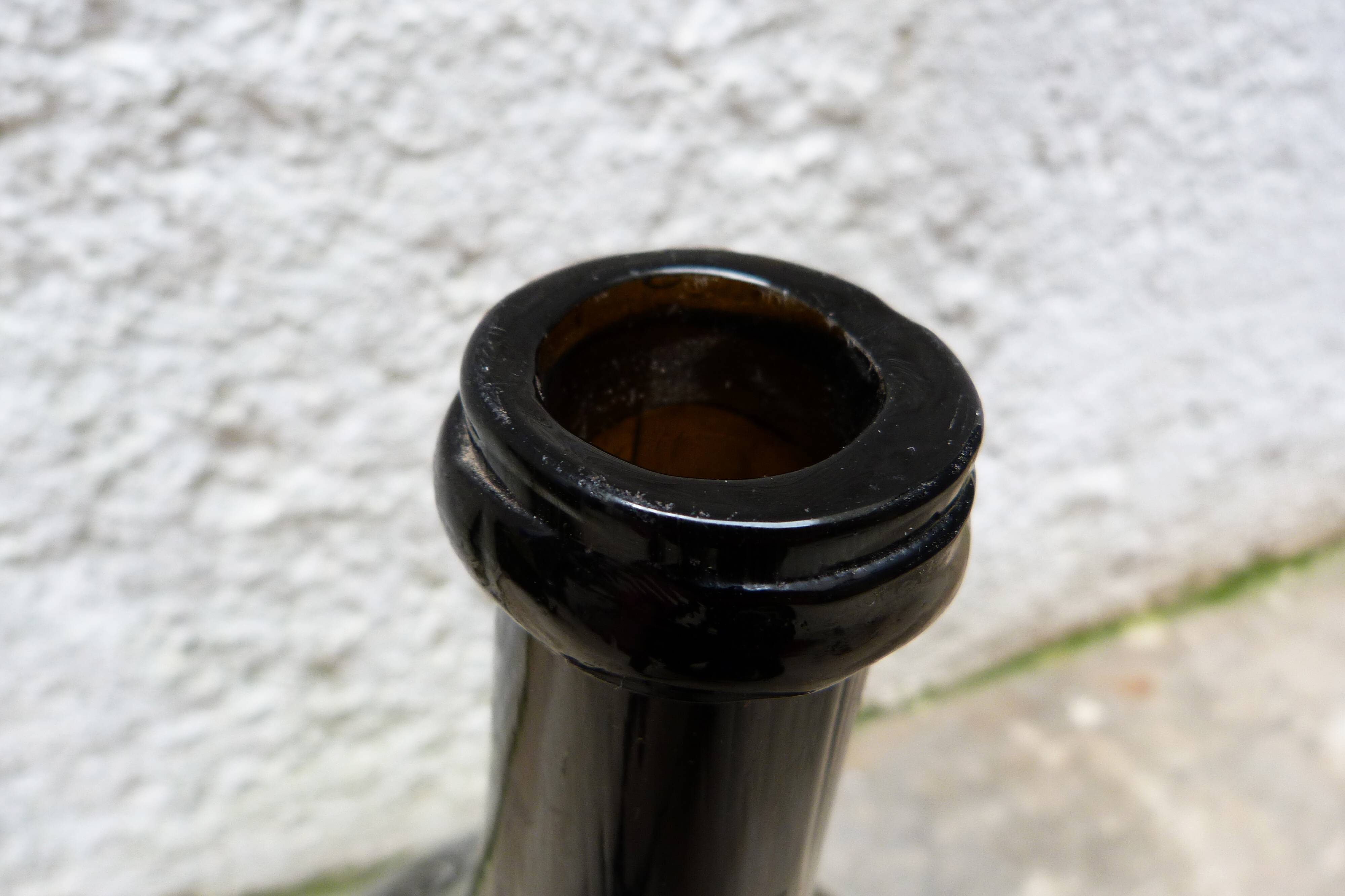 Bouteille ambrée