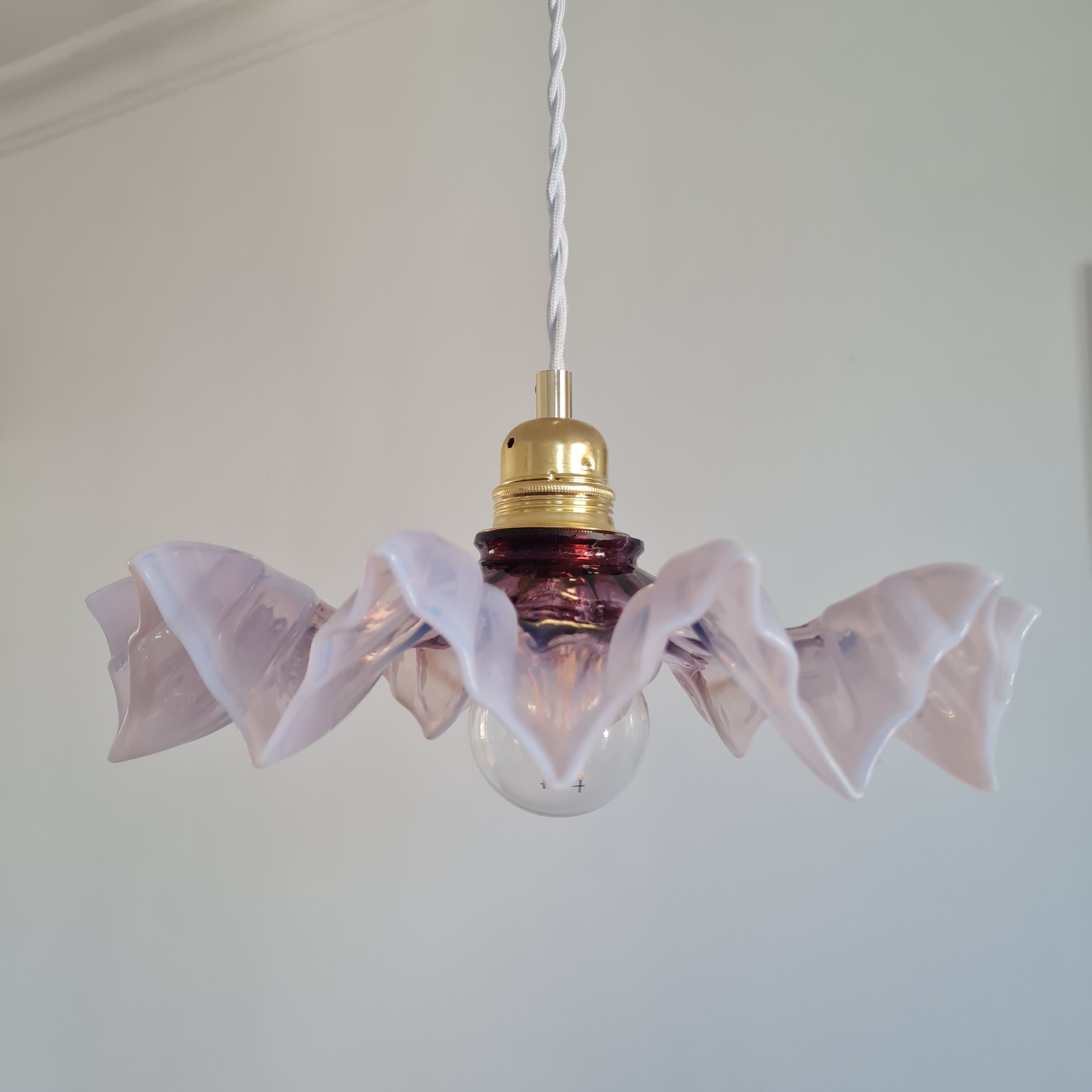Crystal flower suspension