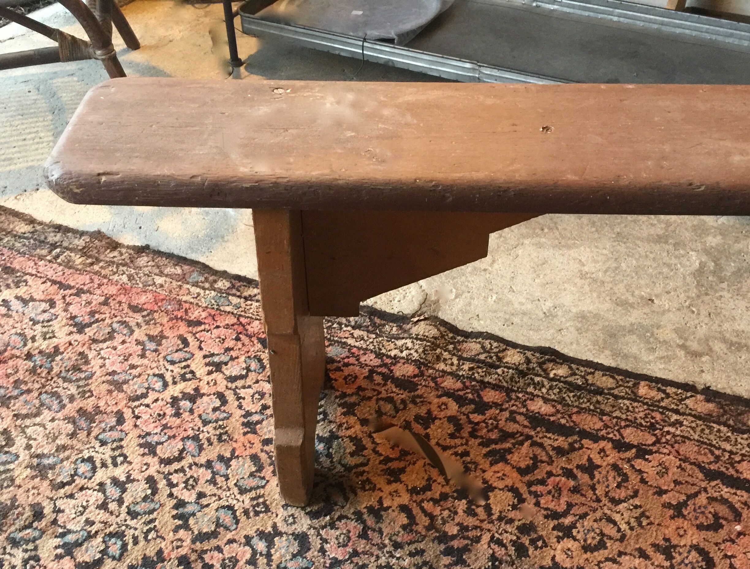 Banc en bois