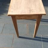 Desk or table in raw wood