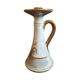 Lamp foot candle holder shape in handmade sandstone