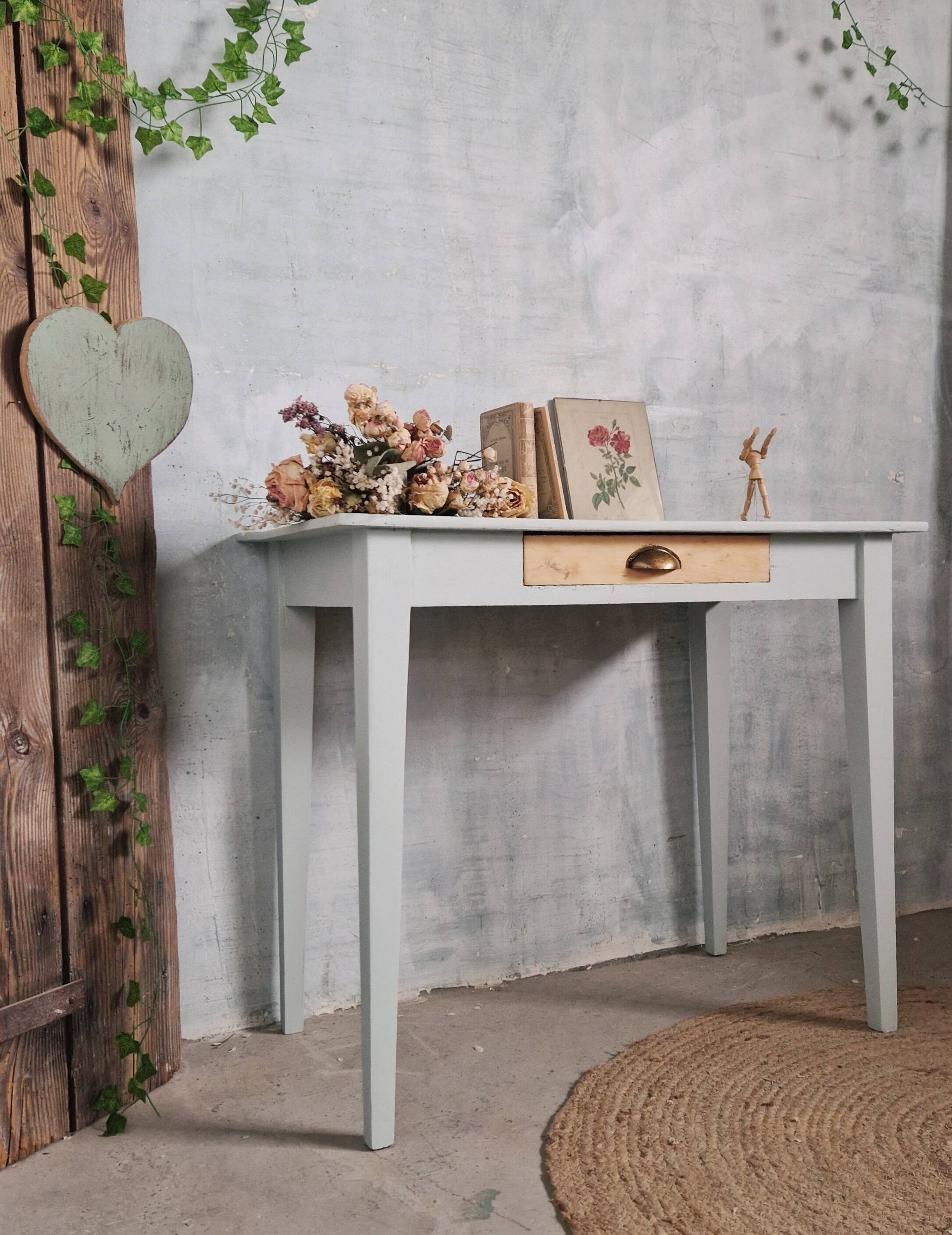 Old and pretty side table