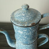 Enamelled coffee maker