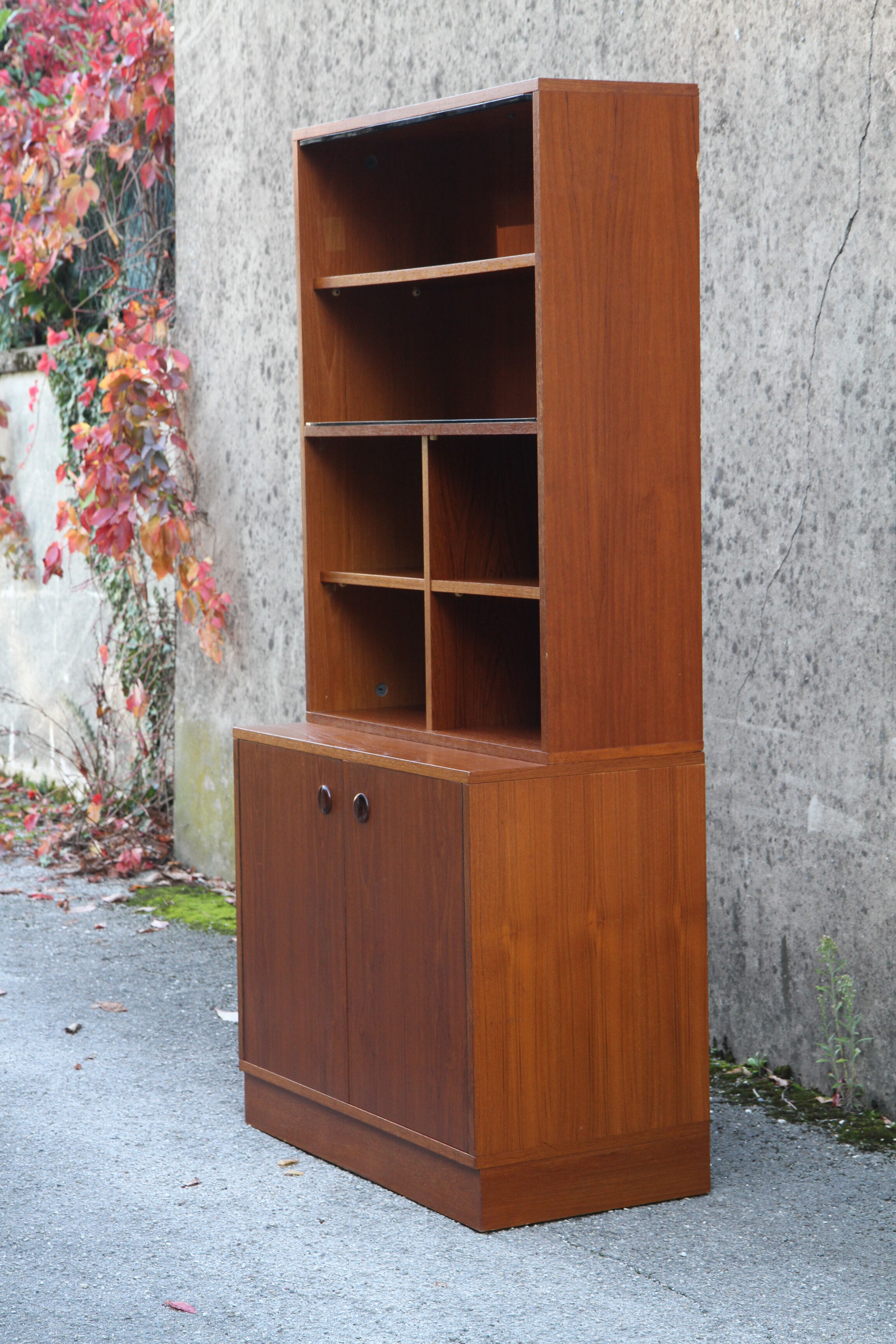 Walnut library - 85 x 180