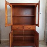 Display cabinet in alder