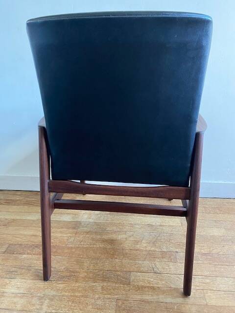 Scandinavian teak armchair