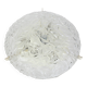 Large round frosted glass ceiling light, Kaiser, Germany, 1970s