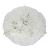 Large round frosted glass ceiling light, Kaiser, Germany, 1970s