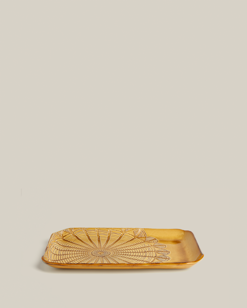 Plat plata saffron XL