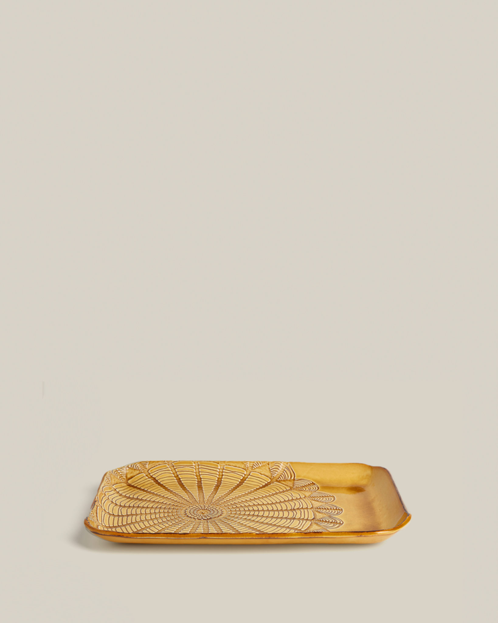 Plat plata saffron XL