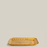 Plat plata saffron XL