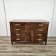 Art Decò chest of drawers in walnut burl with four drawers