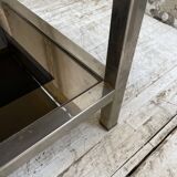 70s Belgo Chrome coffee table
