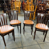 Suite de 4 chaises bistrot