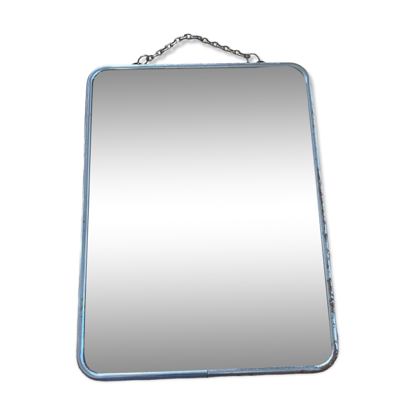 Vintage barber mirror