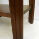 Small wooden Art Deco side table.