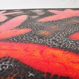 Coffee table of the "cloutier brothers" in lava stone 50s