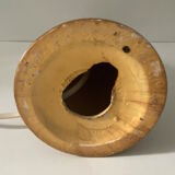 Ceramic lamp, Scandinavian spirit, wood pattern