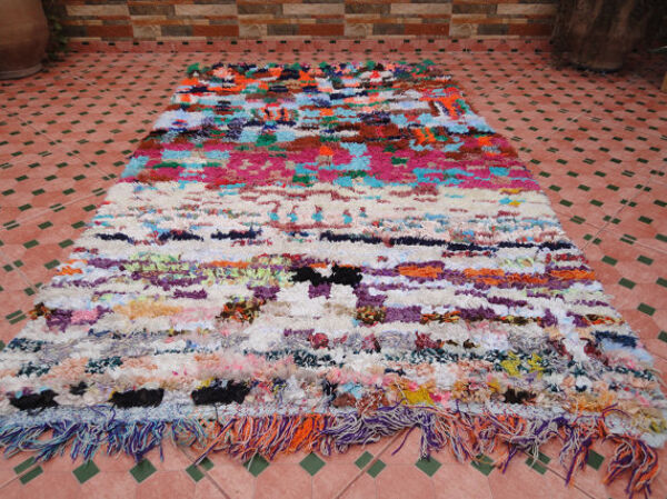 Tapis boucherouite 193x113cm