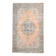 7x12 Peach & Blue Vintage Classic Antique Area Rug, 219x354Cm
