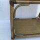 Wicker rattan coffee table 60s-70s