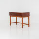 Danish teak hallway console