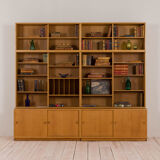 Modular oak shelving unit by Borge Mogensen for Karl Andersson & Soner