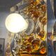 Murano glass pendant lamp by Toni Zuccheri Mazzega Edition 70s
