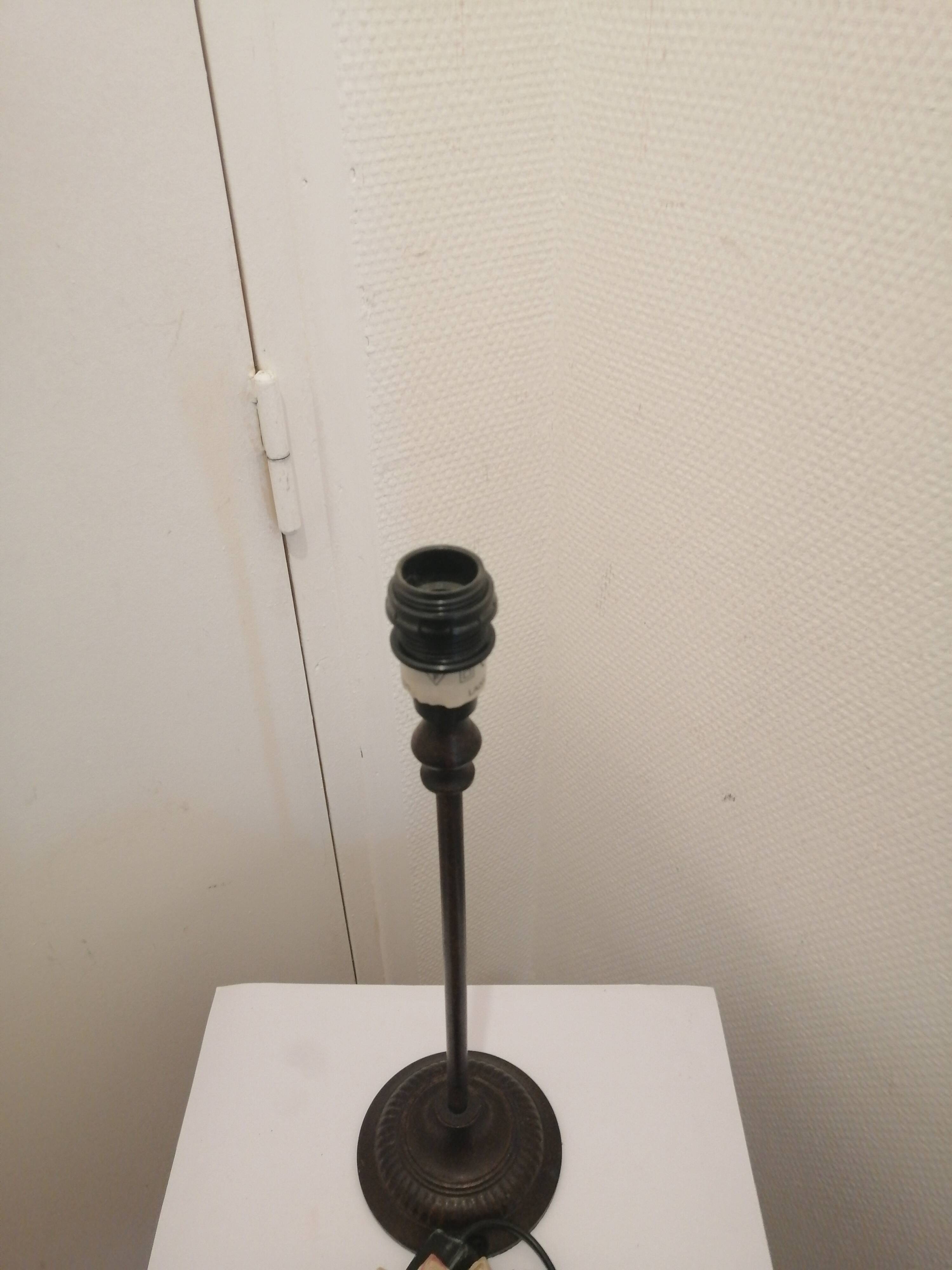 Vintage or other vintage footbed lamp