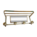 Wall-mounted mat rack, 40's hat rack