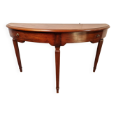 Half-moon console