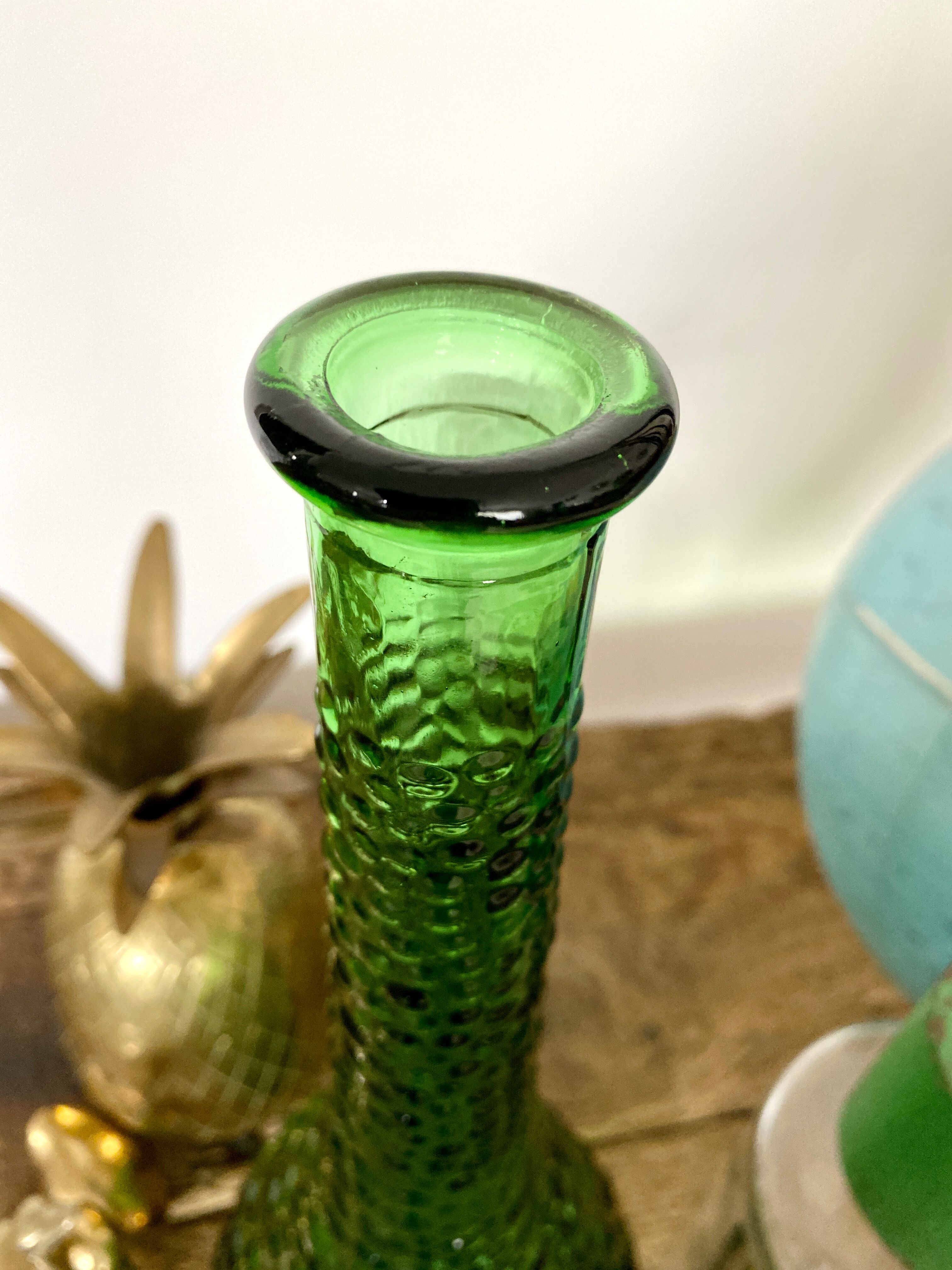 Green Empoli decanter