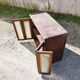 Showcase cabinet vintage accordion doors