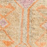 Tapis de couloir vintage orange pâle 3x13, 94x381 cm