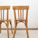 BAUMANN bentwood bistro chairs, set of 4