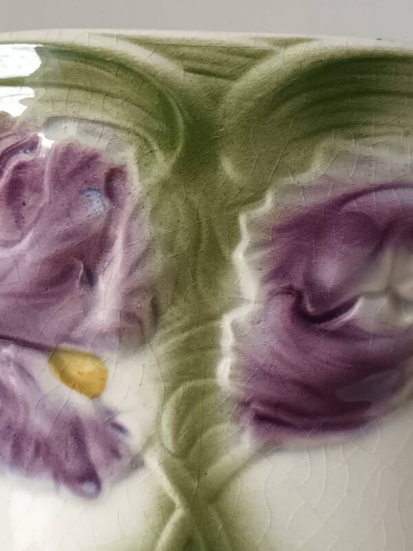 Cache-pot barbotine iris Digoin