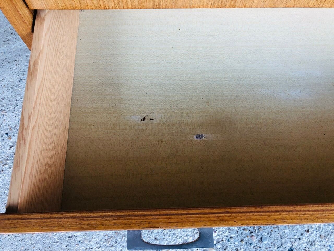 Vintage 4-drawer dresser by Capelle 70s