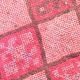 3x12 pink vintage runner rug