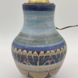 Ceramic lamp signed Roland Moreau