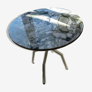 Table en marbre vert rare