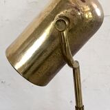 Vintage brass adjustable desk lamp