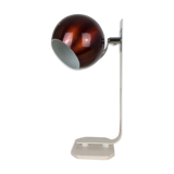 Lampe space age eyeball années 70, rouge