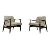 Pair of Mid-Century Modern GFM 87 Armchairs by Juliusz Kędziorek, 1960s