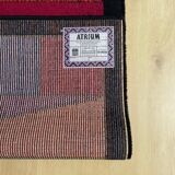 Psychedelic Memphis Style abstract Rug Carpet by Atrium Tefzet, Germany 1980s