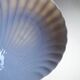 Set of 6 shell-shaped bowls in Limoges porcelain by Philippe Deshoulières.